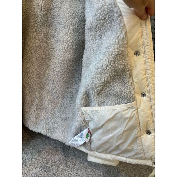 NWOT J Crew Sherpa-lined puffer jacket with PrimaLoft, Med $248 - Picture 5 of 6